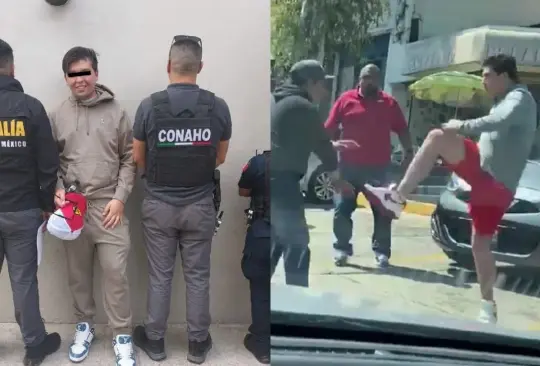 El influencer fue arrestado después de golpear brutalmente a una mujer en Naucalpan