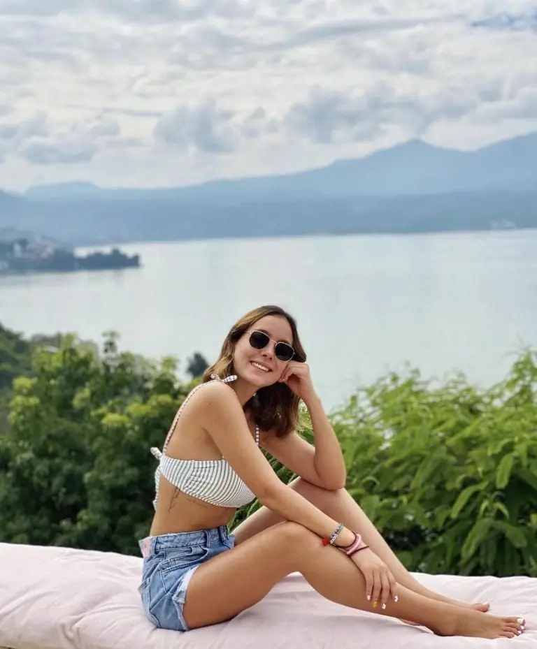 Ella disfrutaba estar en lagunas y playasFoto: Instagram @reneenunezpe