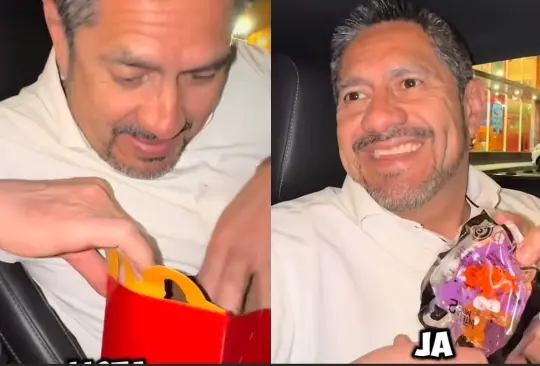Pap&aacute; se vuelve viral por conseguir juguete de Intensamente en McDonalds