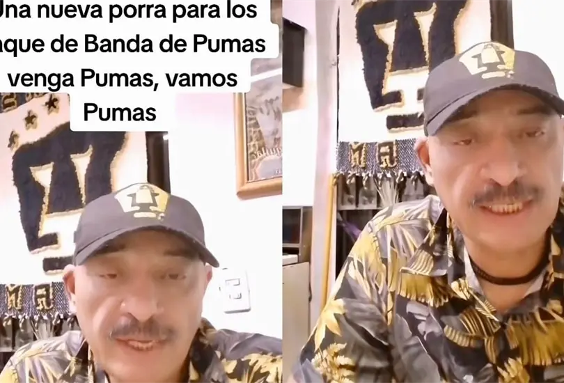 Don Beto reaparece con nueva propuesta de porra para los Pumas despu&eacute;s de la viral Cu, Cu, Pumas