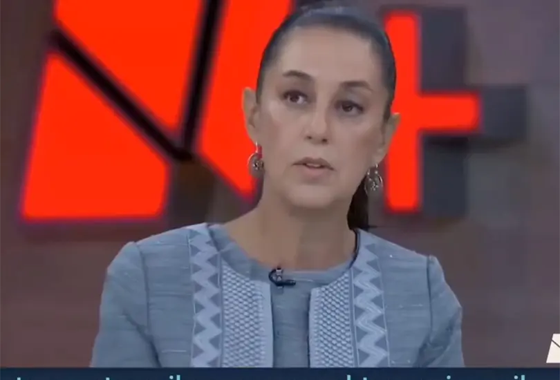 Claudia Sheinbaum es v&iacute;ctima de un video creado con IA.