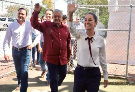 AMLO y Sheinbaum alistan segunda gira de trabajo. 