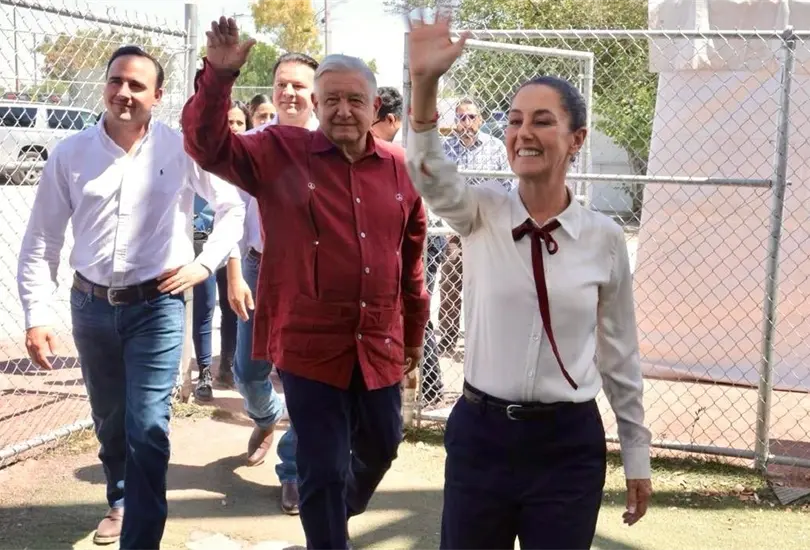 AMLO y Sheinbaum alistan segunda gira de trabajo. AMLO y Sheinbaum alistan segunda gira de trabajo.