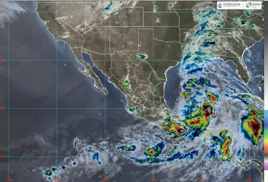 Alerta por Ciclón Tropical, amenaza el sureste del país con lluvias torrenciales y vientos fuertes