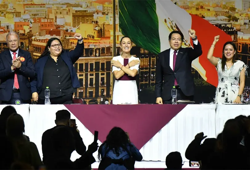 Claudia Sheinbaum se reunió co legisladores electos de la coalición Sigamos Haciendo Historia Claudia Sheinbaum se reunió co legisladores electos de la coalición Sigamos Haciendo Historia