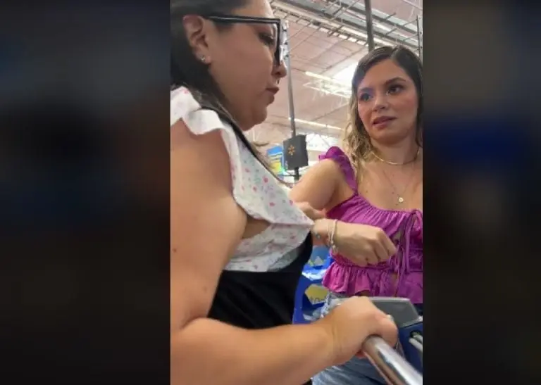 Clienta denuncia agresión en un Walmart (TikTok)