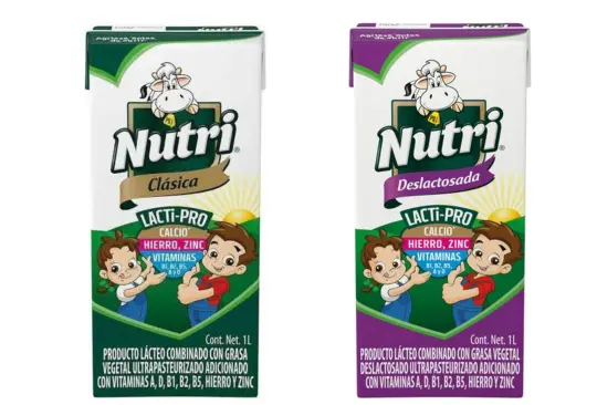 NutriLeche una de las leches más pedidas y compradas por las familias mexicanas.