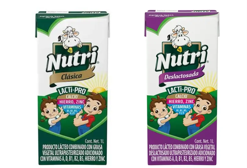 NutriLeche una de las leches m&aacute;s pedidas y compradas por las familias mexicanas.