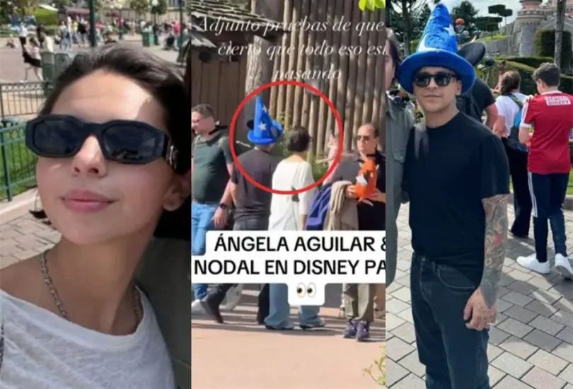 La hija de Pepe Aguilar y el cantante fueron vistos en Disneyland, París. La hija de Pepe Aguilar y el cantante fueron vistos en Disneyland, París.
