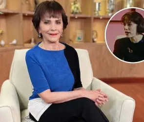 La reacción de Pati Chapoy a la parodia que le hicieron en la serie sobre Paco Stanley