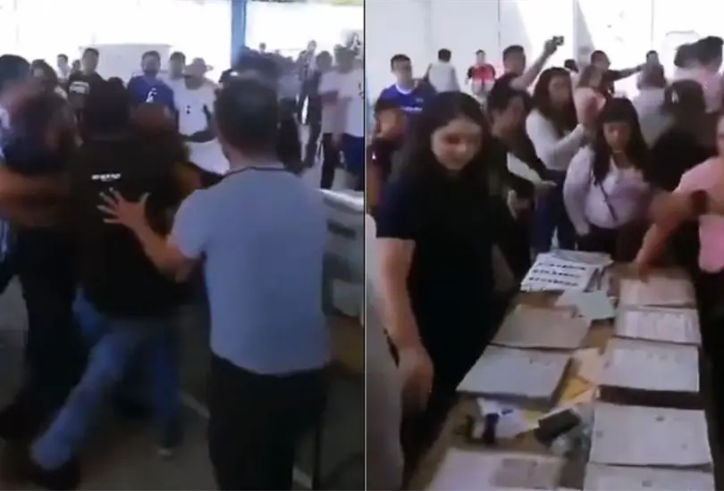 Violencia electoral: reportan disturbios y quema de casillas en diversas partes del pa&iacute;s