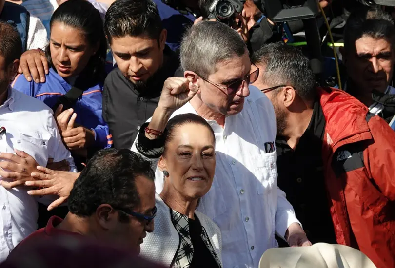 Sheinbaum habr&iacute;a ganado la presidencia de M&eacute;xico. 