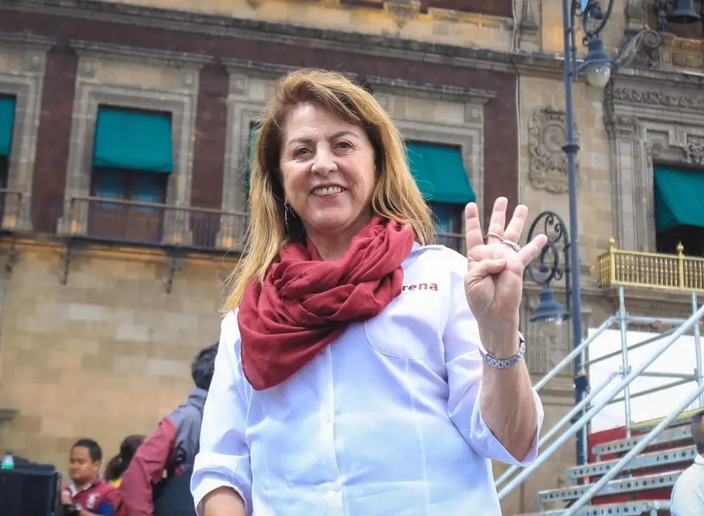 La ganadora fue Margarita Gonz&aacute;lez, de Morena con un porcentaje entre 45.6 y 50.6 por ciento. 