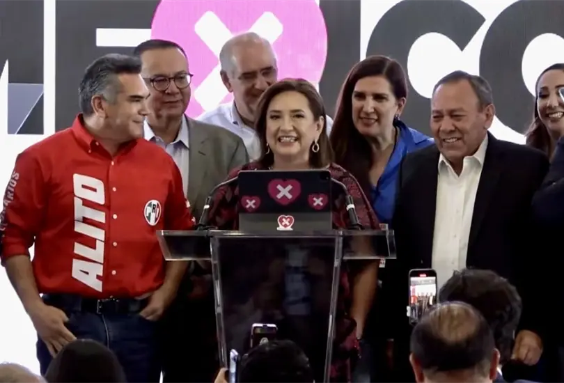 X&oacute;chitl G&aacute;lvez comienza a dudar de los resultados del INE ante la tardanza del conteo r&aacute;pido 