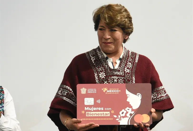 Delfina G&oacute;mez present&oacute; el programa en noviembre de 2023