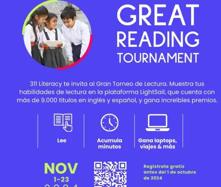 La competencia estimula la lectura en niñas y niños La competencia estimula la lectura en niñas y niños
