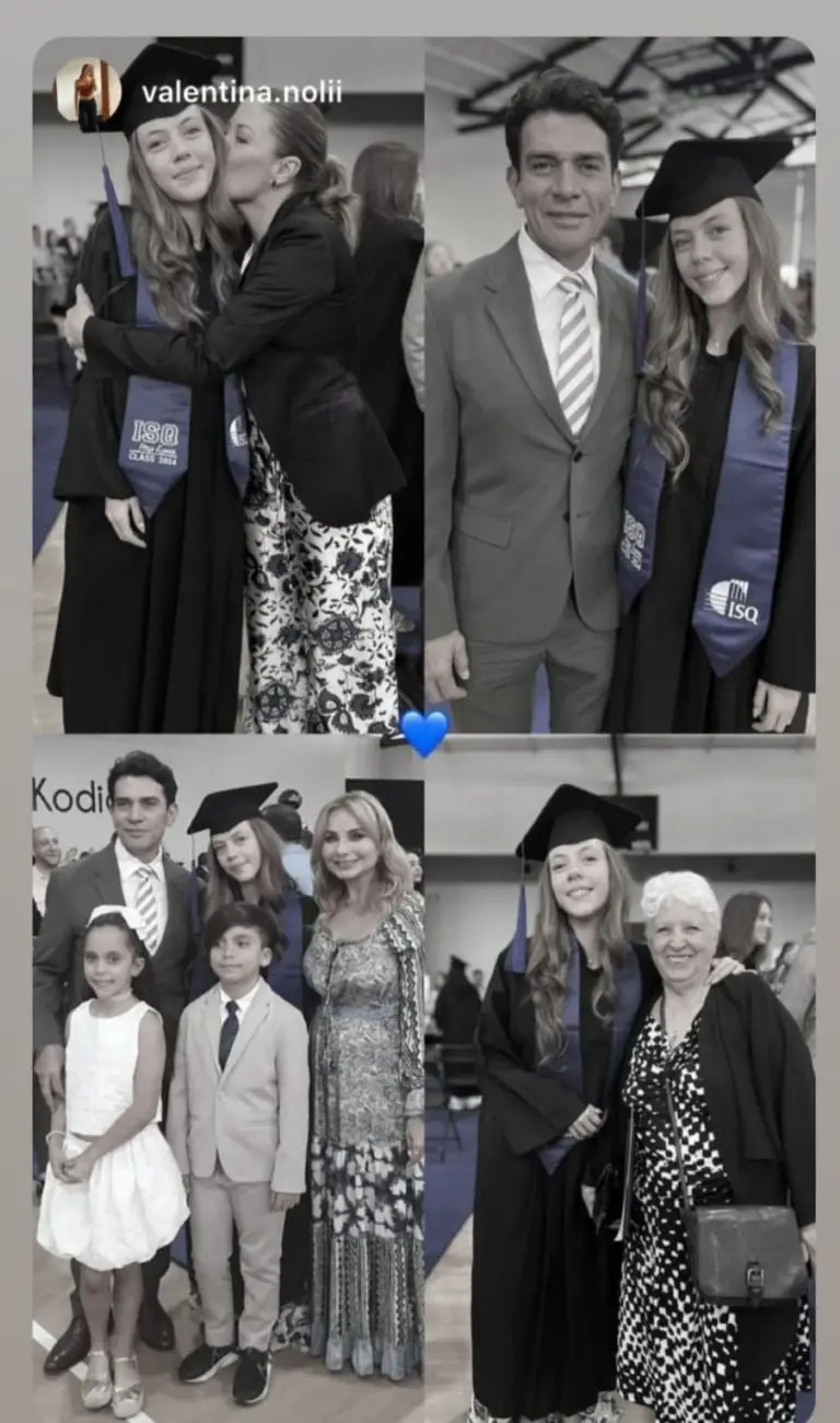 Graduación de Valentina Noli (Instagram)