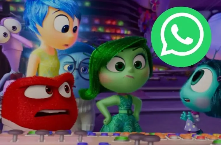 WhatsApp en modo Intensamente WhatsApp en modo Intensamente