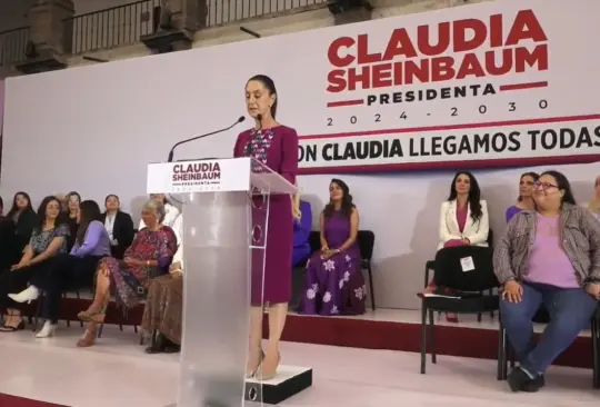 Claudia Sheinbaum anunció la creación del Sistema Nacional de Cuidados. 