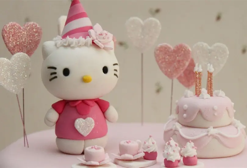 Pastel de Hello Kitty 