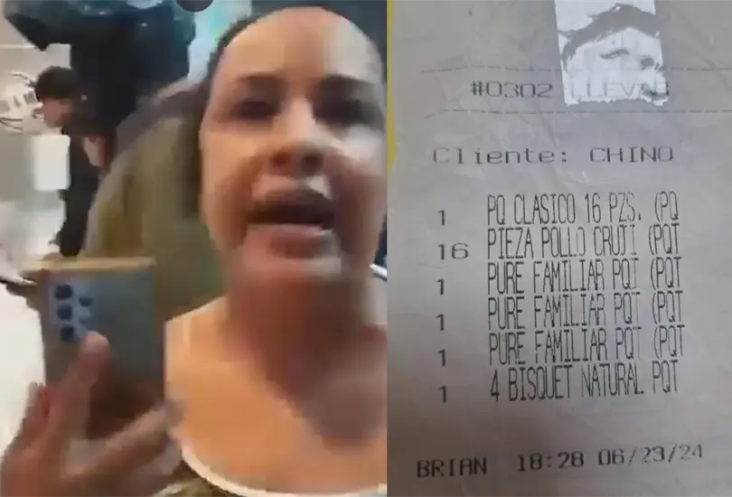 Lady KFC: mujer agrede a empleados y clientes de restaurante Lady KFC: mujer agrede a empleados y clientes de restaurante
