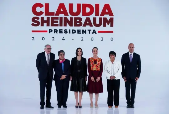 Los nuevos integrantes del gabinete de Claudia Sheinbaum. 