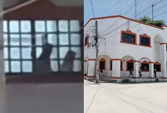 Captan a pareja teniendo relaciones en oficinas de gobierno de Huixtla | VIDEO