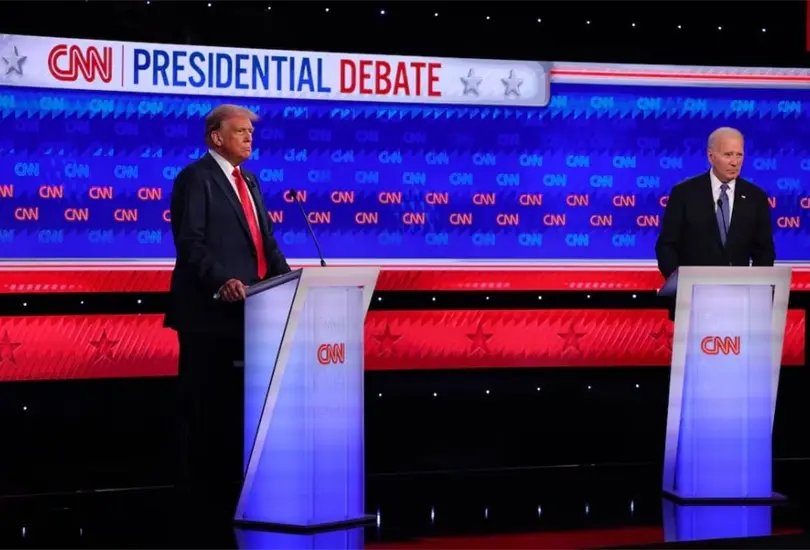 As&iacute; se vivi&oacute; el primer debate entre Donald Trump y Joe Biden
