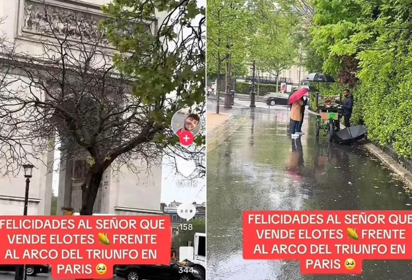 El video del vendedor de elotes cuenta con miles de visitas El video del vendedor de elotes cuenta con miles de visitas