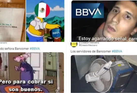 App de BBVA se cae en plena quincena 