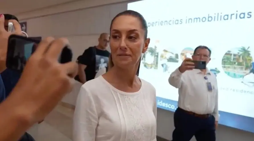 Claudia Sheinbaum de gira por M&eacute;rida, Yucat&aacute;n 