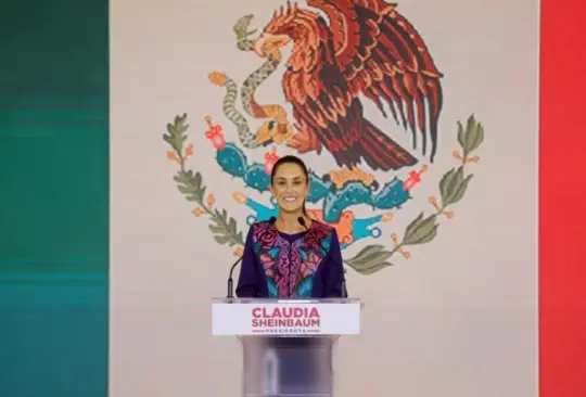 Claudia Sheinbaum da su primer mensaje como virtual presidenta de México 