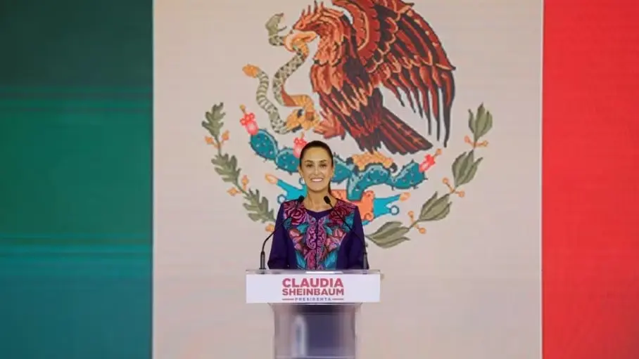 Claudia Sheinbaum da su primer mensaje como virtual presidenta de M&eacute;xico 