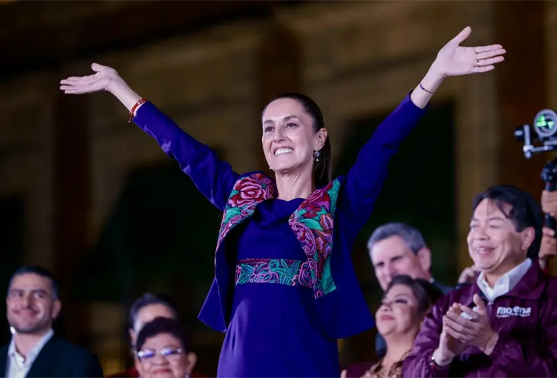 La presidenta electa, Claudia Sheinbaum agradece llamadas de felicitaci&oacute;n de todo el mundo