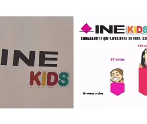 "El futuro es hoy viejo": Álvarez Máynez se corona como Presidente en las elecciones del INE Kids