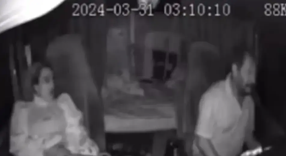 Captan a supuesto fantasma en un tr&aacute;iler rumbo a Monterrey 