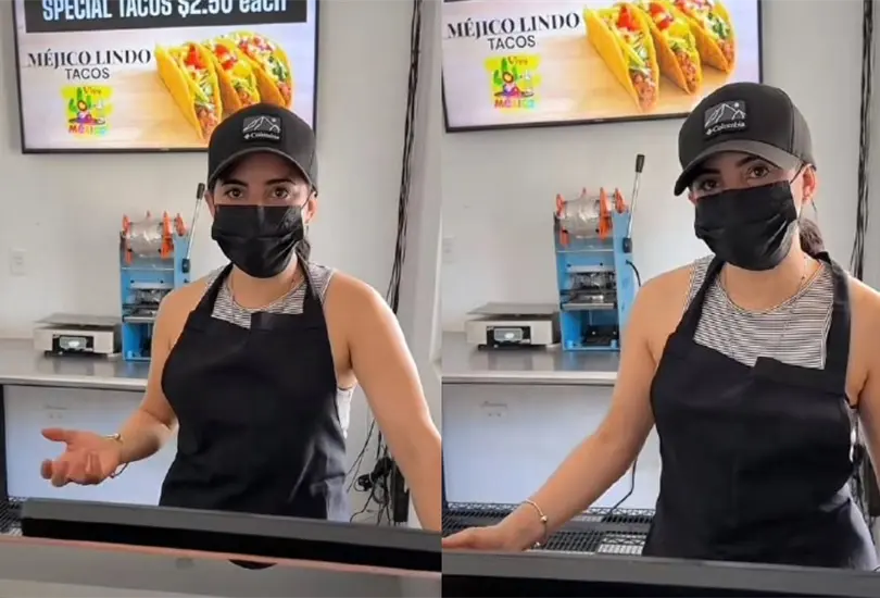 Empleada de taquer&iacute;a en EU se niega a atender a mexicano en espa&ntilde;ol