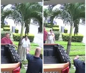 Imágenes sensibles: Hombre le dispara a su vecino por una llave de paso y lo mata