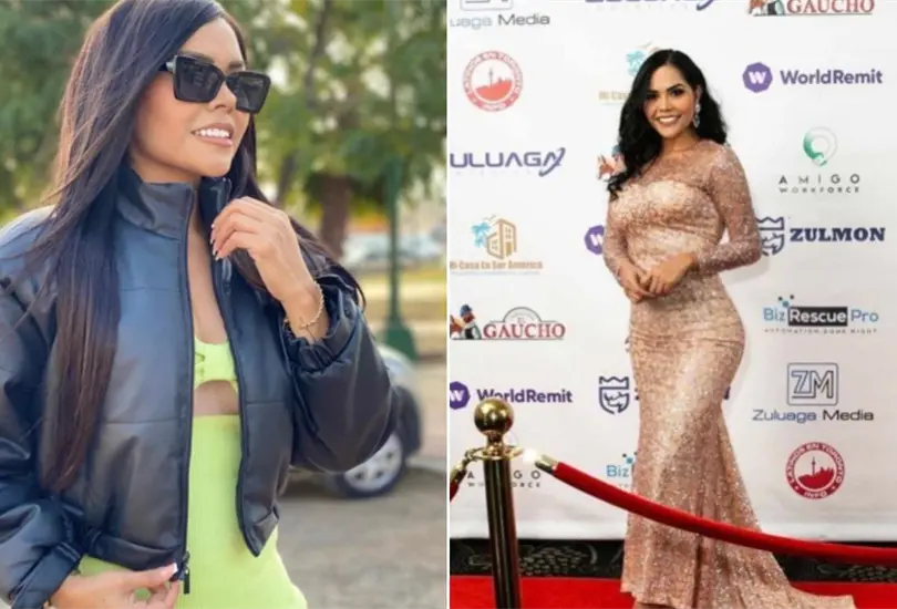 La conductora tambi&eacute;n era modelo