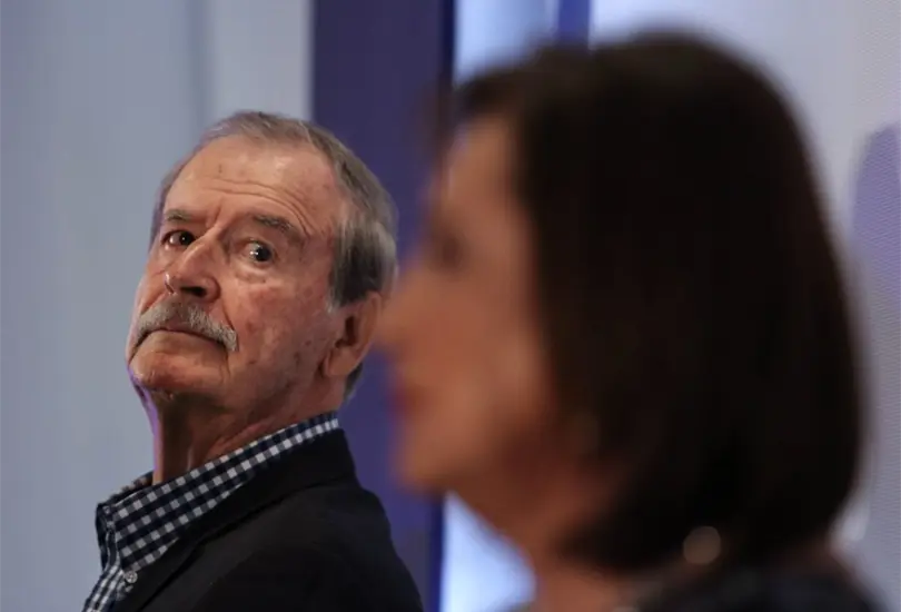 Vicente Fox carga contra Xóchitl Gálvez tras perder la elección. Vicente Fox carga contra Xóchitl Gálvez tras perder la elección.