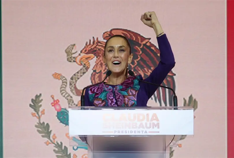 Con la victoria virtual de Claudia Sheinbaum en las elecciones presidenciales, M&eacute;xico se ha sumado por primera vez a la lista de pa&iacute;ses que son liderados por presidentas o primeras ministras.