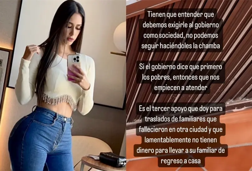 Sof&iacute;a Yunes desata pol&eacute;mica tras encarar a un se&ntilde;or que le pidi&oacute; ayuda: "Estoy cansada de hacerle la chamba al gobierno"