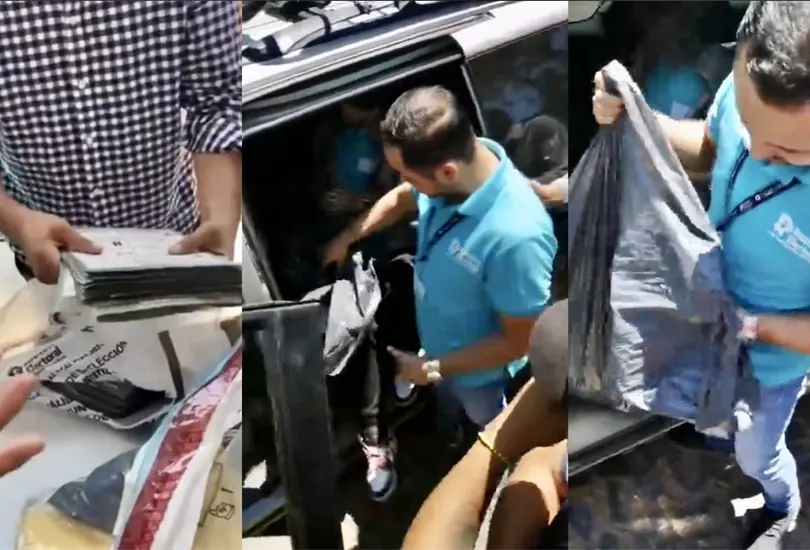 Morena denuncia esc&aacute;ndalo de fraude electoral con bolsas de basura llenas de boletas en Jalisco