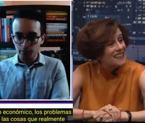 Exhiben video de conductores estadounidenses burlándose de Denise Dresser tras polémica declaración