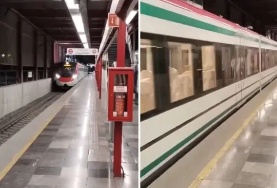 El tren suburbano llegará al AIFA. 