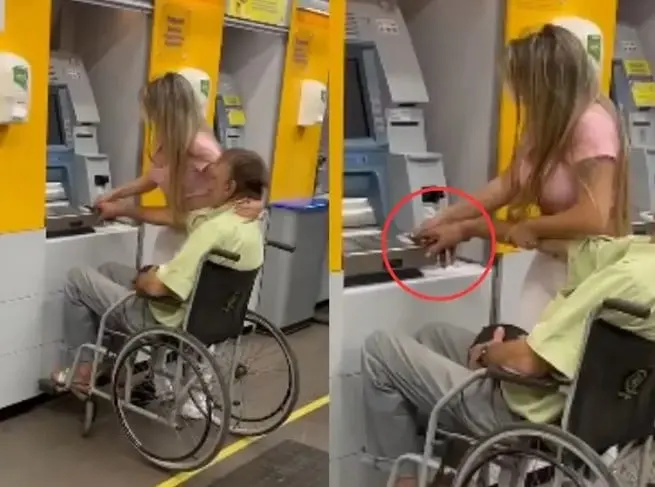 La mujer llev&oacute; al hombre moribundo para realizara un retiro 
