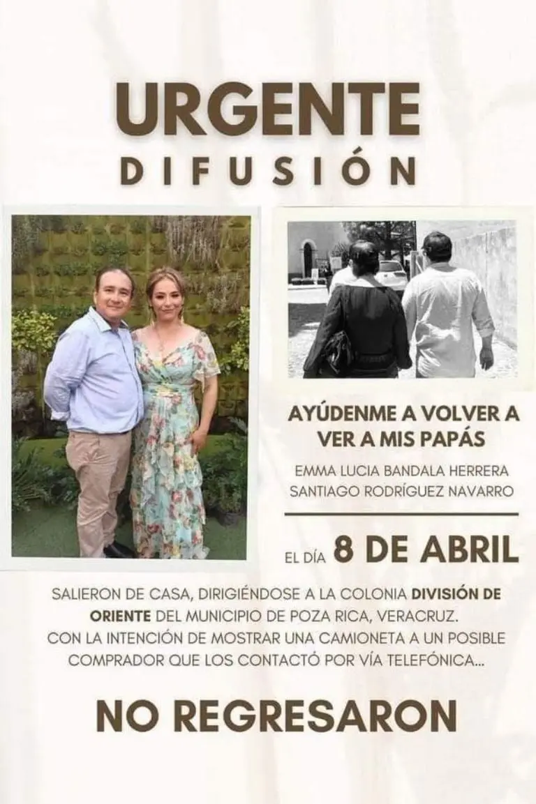 Ficha de búsqueda de la parejaFoto: Especial