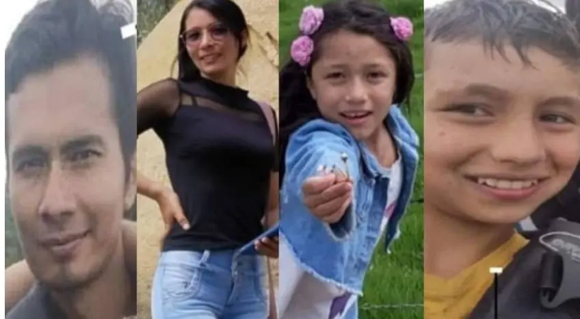 La Fiscalía de Chihuahua activó las fichas de búsqueda para dar con el paradero de los cuatro integrantes de la familia colombiana La Fiscalía de Chihuahua activó las fichas de búsqueda para dar con el paradero de los cuatro integrantes de la familia colombiana
