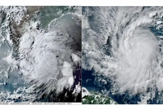 Tormenta Tropical Chris y Huracán Beryl: Una amenaza doble para las costas mexicanas