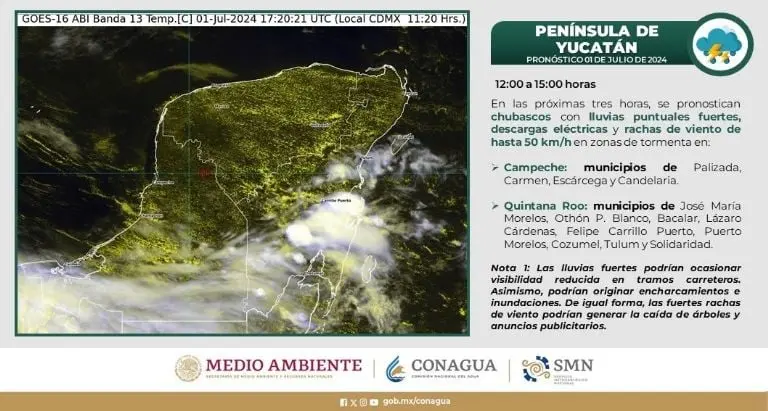 Hucarán Beryl: este el día en que tocará tierra en México - Especial